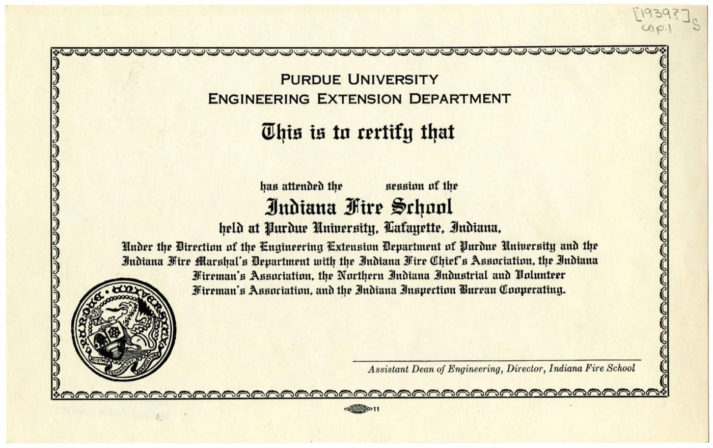 Certificate layout sample from Wikimedia Commons